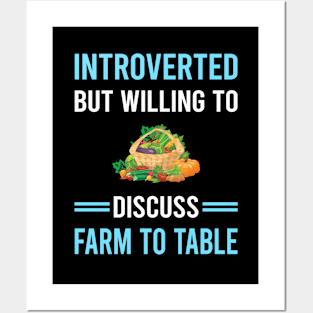 Introverted Farm To Table Posters and Art